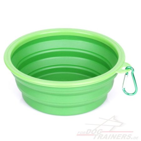dog bowl from plastic adjustable