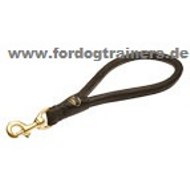 Short round dog leash of TOP Quality